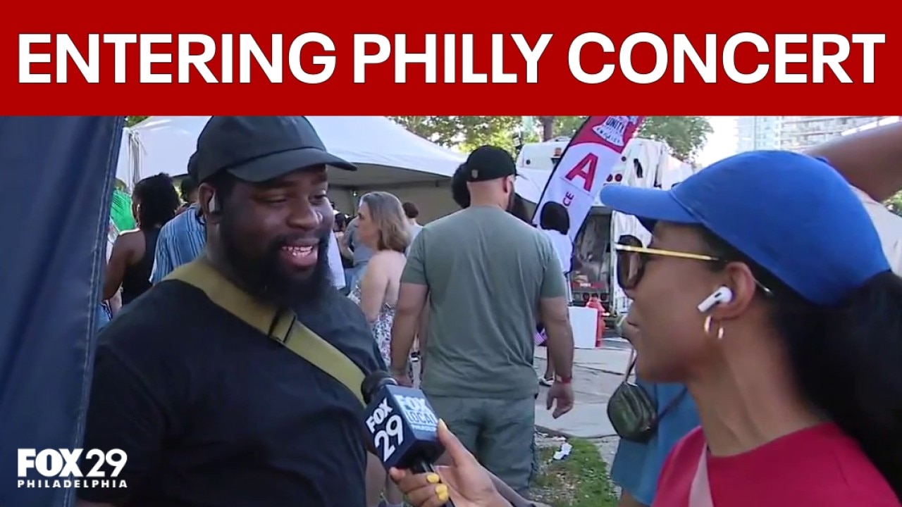 Folks flock to attend Philly's July 4th concert | America 250 LIVE from the Parkway