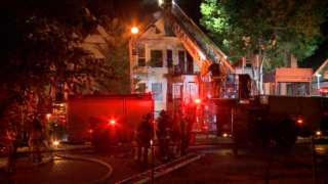 Two-alarm fire on north side of Milwaukee
