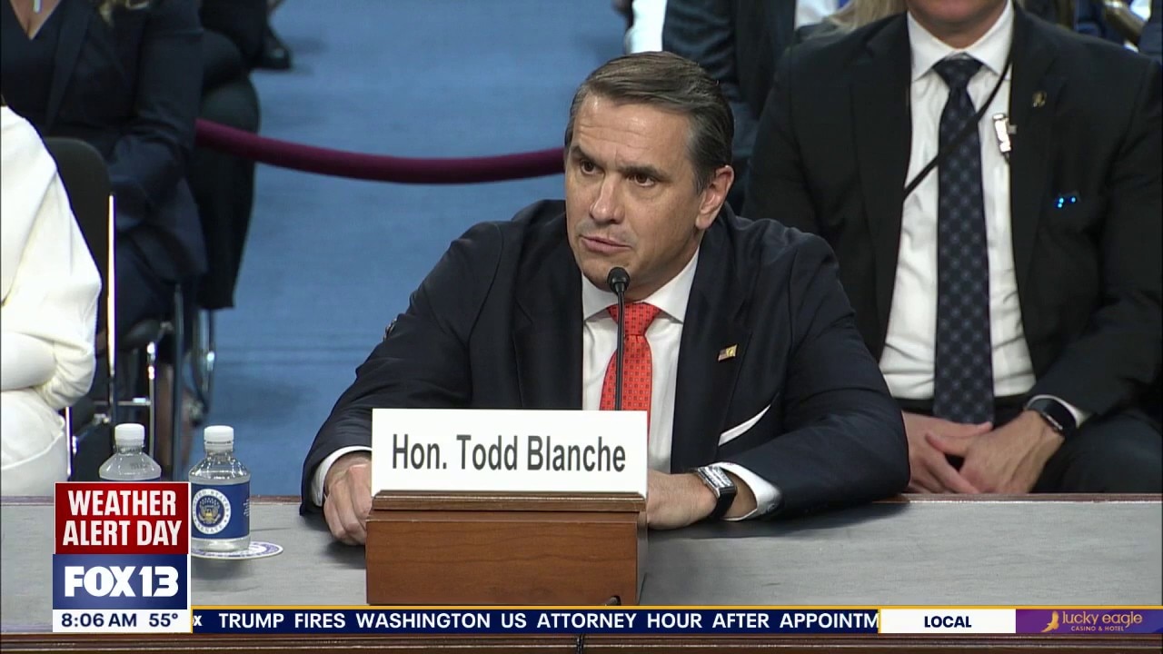 Todd Blanche confirmation hearings continue 