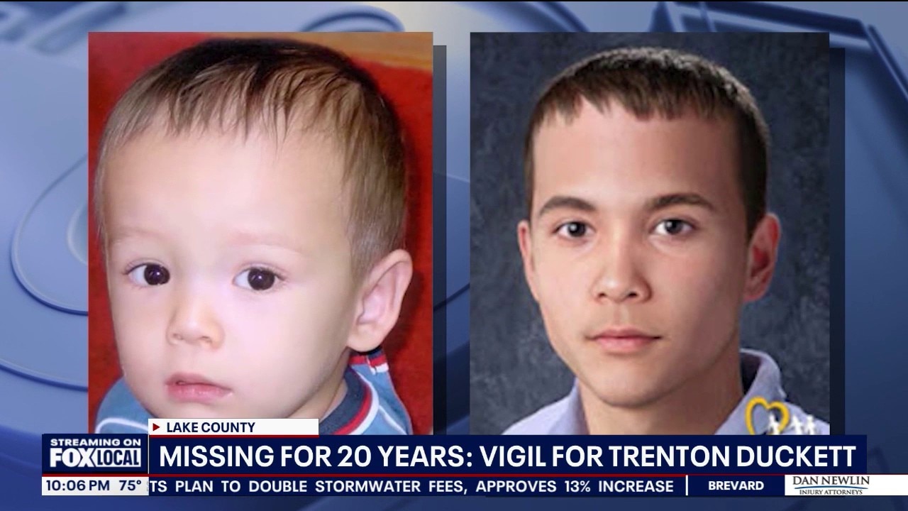 Family marks 20 years since 2-year-old Trenton Duckett disappeared