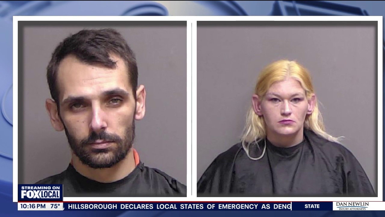 Florida couple accused of stealing 98 packs of trading cards