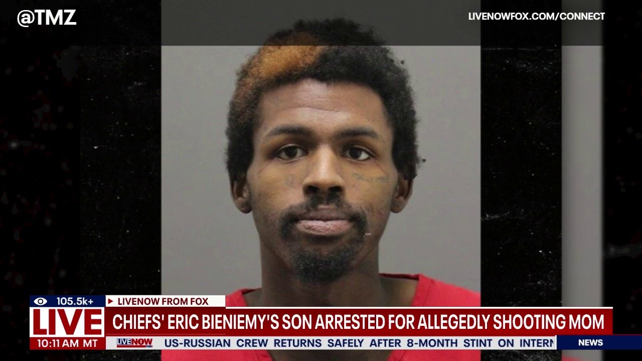 RPT: Chiefs' Eric Bieniemy's son arrested for shooting mom