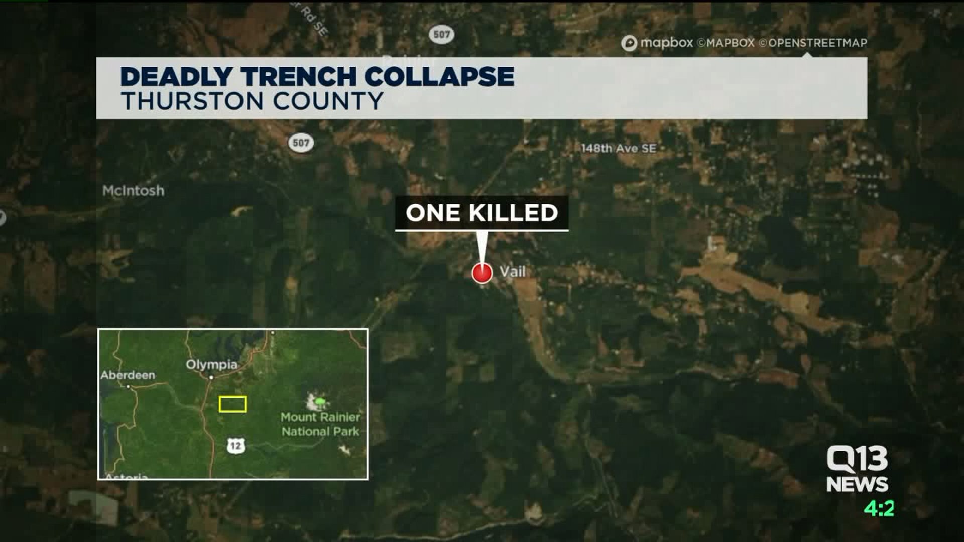 1 killed in trench collapse at wind farm in Thurston County