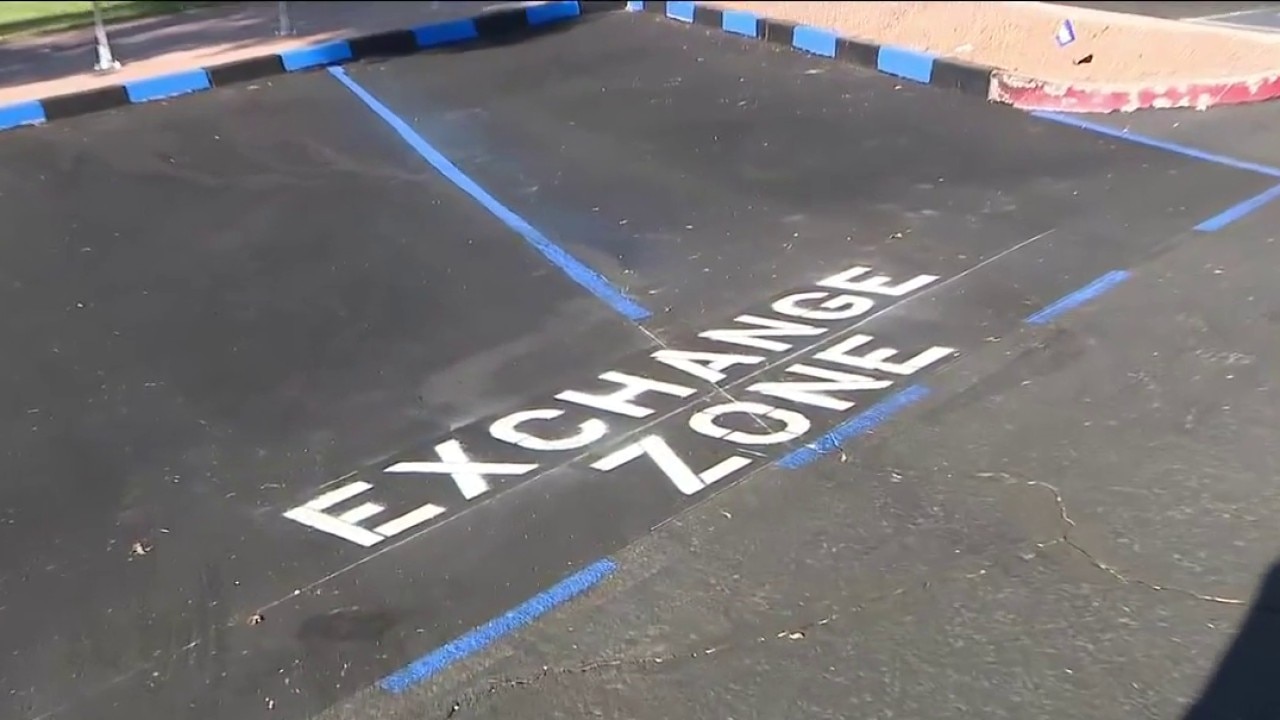 Surprise PD creates monitored 'exchange zone' site