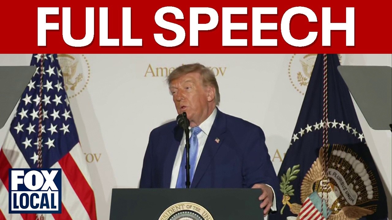 Full speech: Trump launches America.gov AI tool | FOX6 News Milwaukee