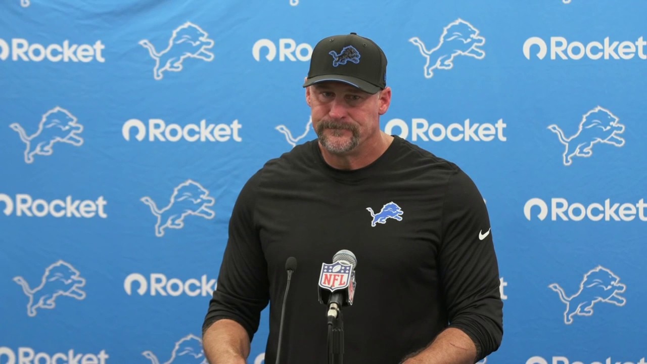 Postgame: Dan Campbell after Lions loss to Panthers