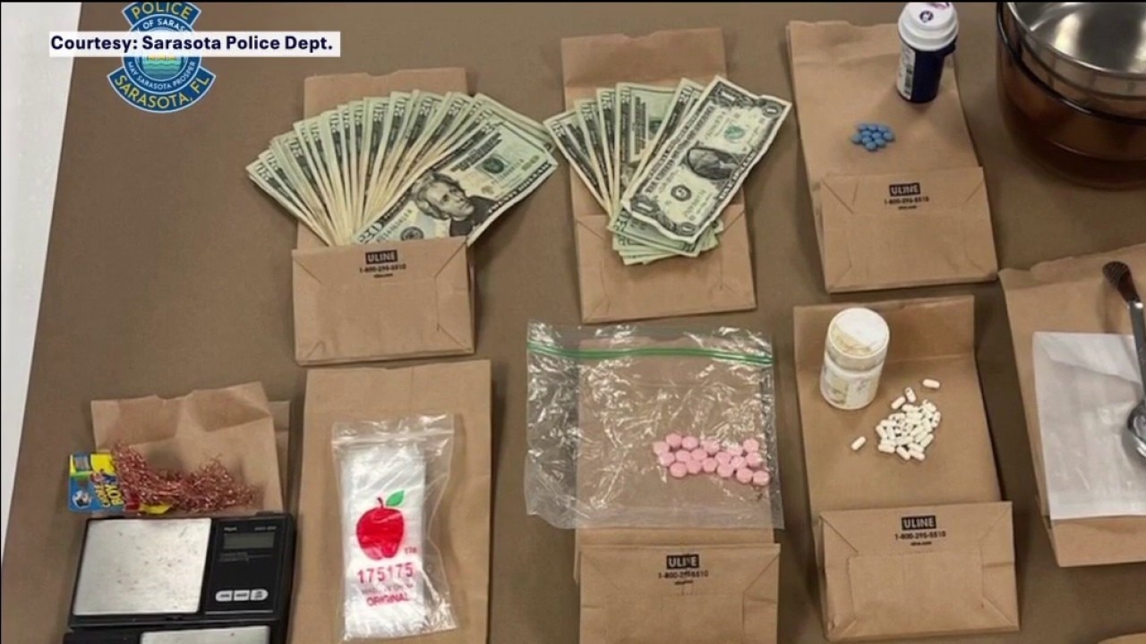 Sarasota man arrested on drug trafficking charges