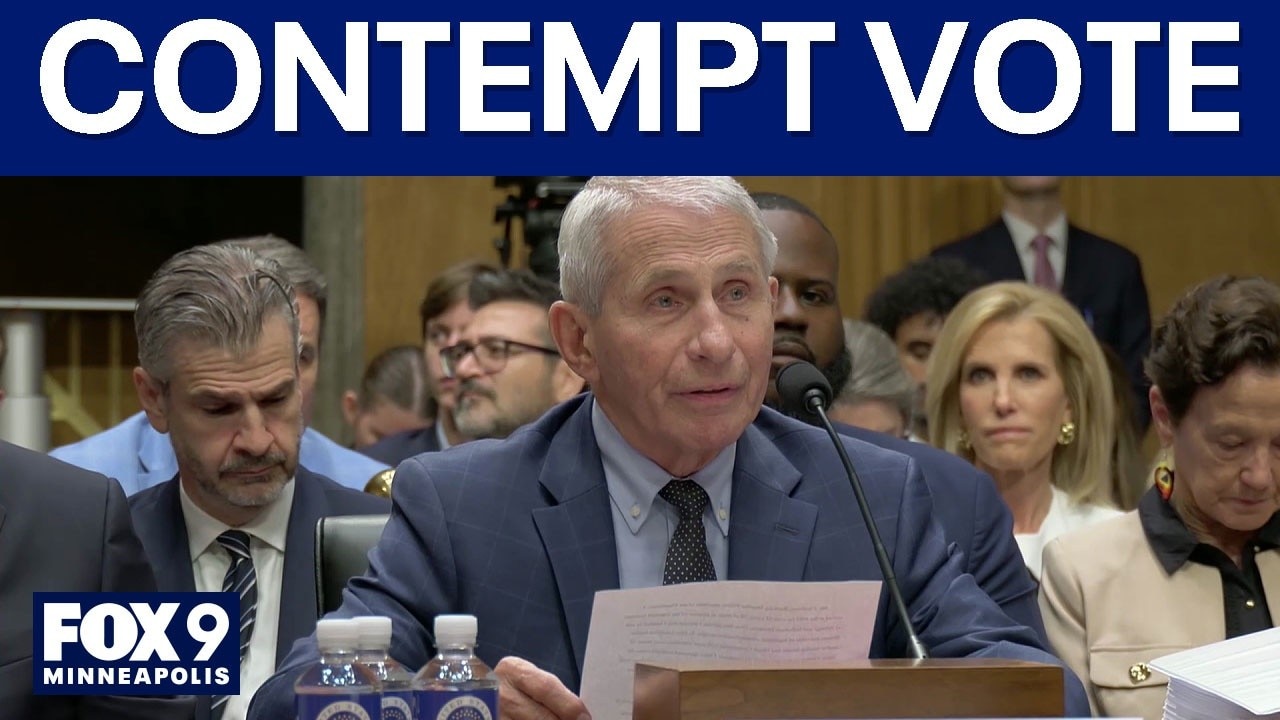 Senate panel votes to hold Dr. Fauci in contempt