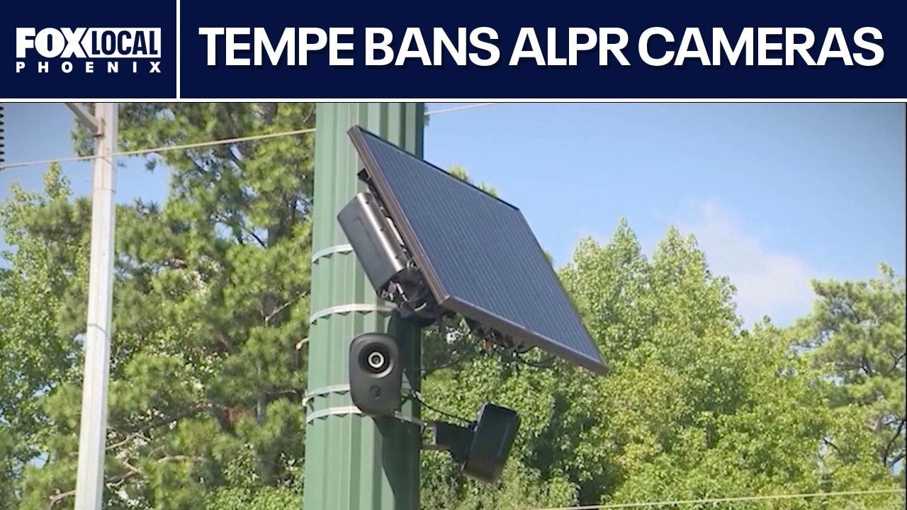 Tempe City Council votes to ban license plate readers