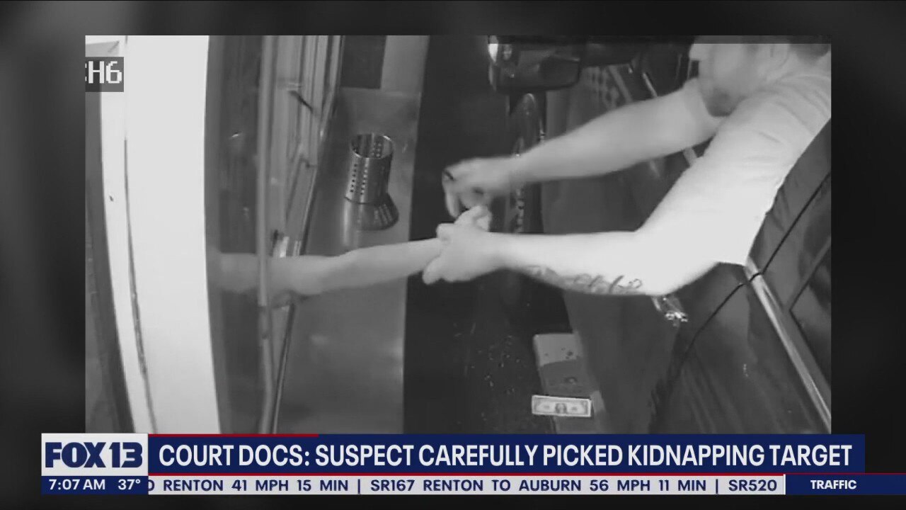 Court Docs: Suspect carefully picked kidnapping target | FOX 13 Seattle