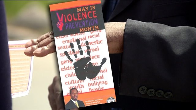 May starts Violence Prevention Month in Milwaukee, join in and "be proactive instead of reactive"