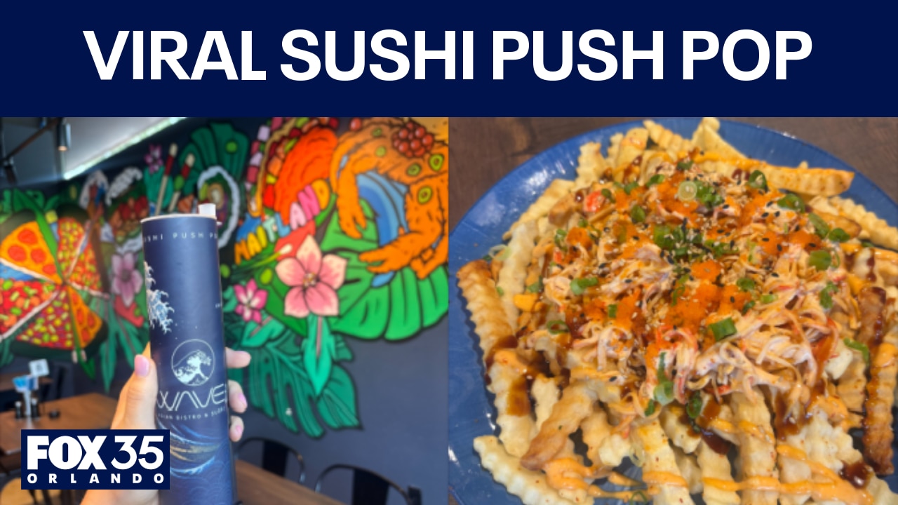 Viral Food Trend: WAVE Sushi in Maitland debuts $15 'sushi push pops'