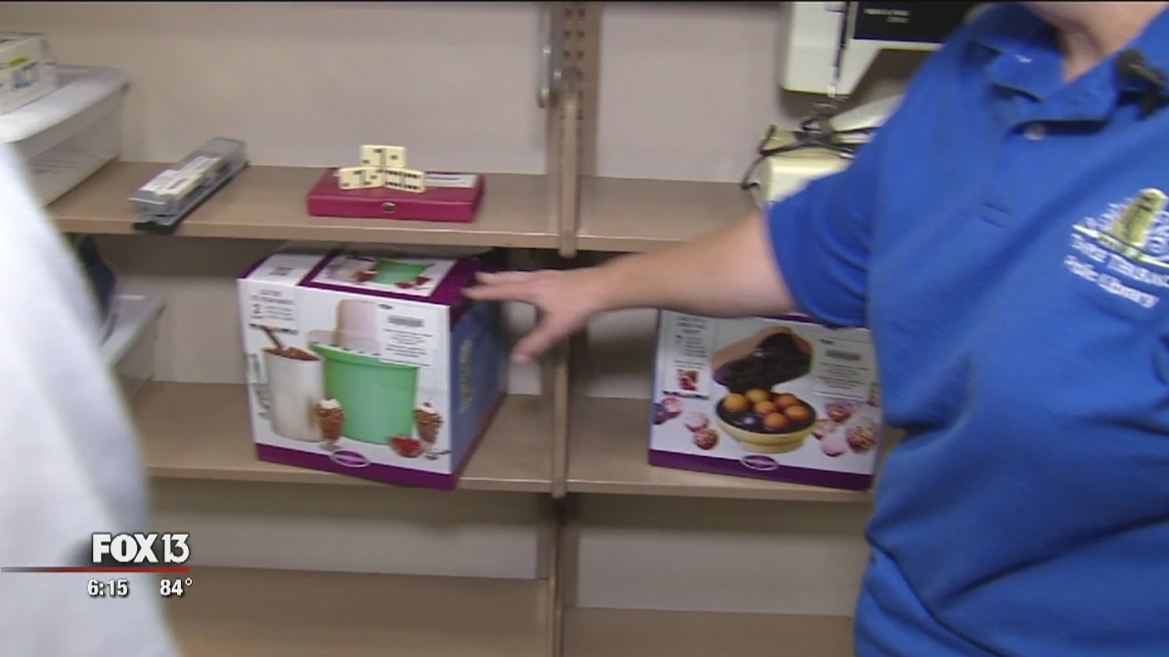 Temple Terrace library adds 'things' to shelves