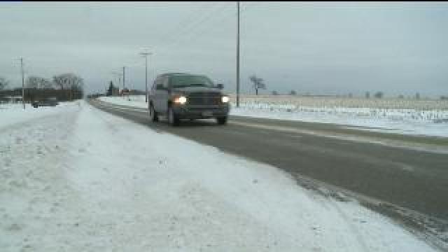 Winter weather, wind causing problems for drivers