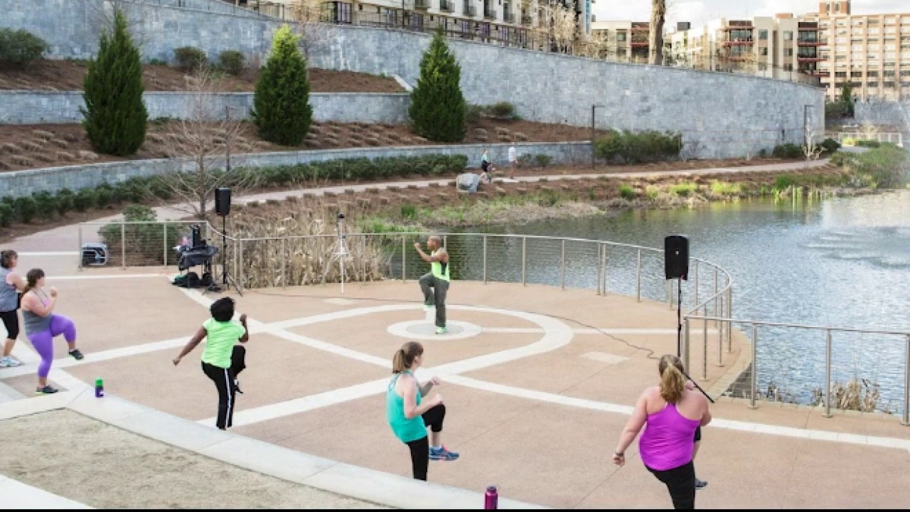 Enjoy free fitness classes along the Atlanta Beltline