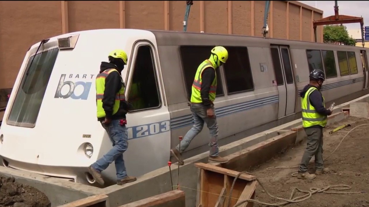 BART legacy car to become Arthur Mac’s new dining space in Hayward