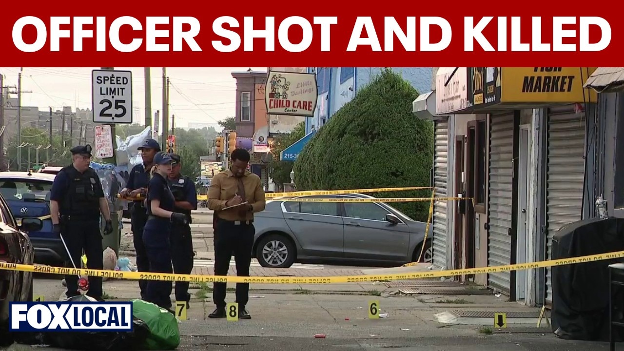 Off-duty Philly police officer shot and killed, police search for shooter