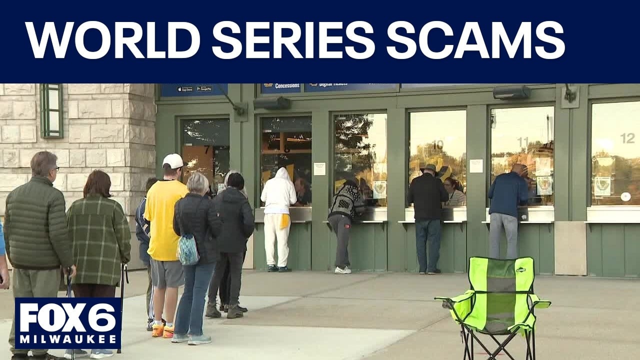 World Series ticket, merch scam warnings