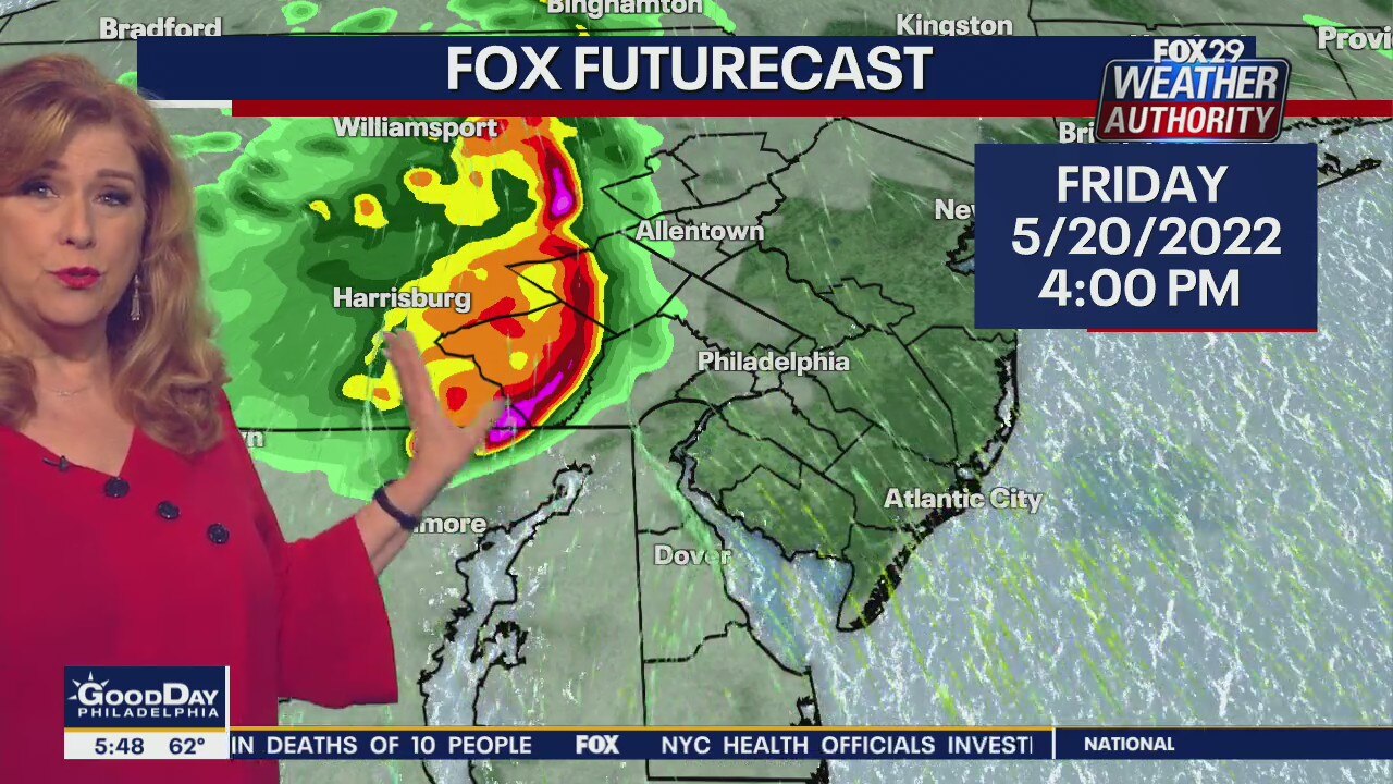 Weather Authority: 5 a.m. Friday Forecast