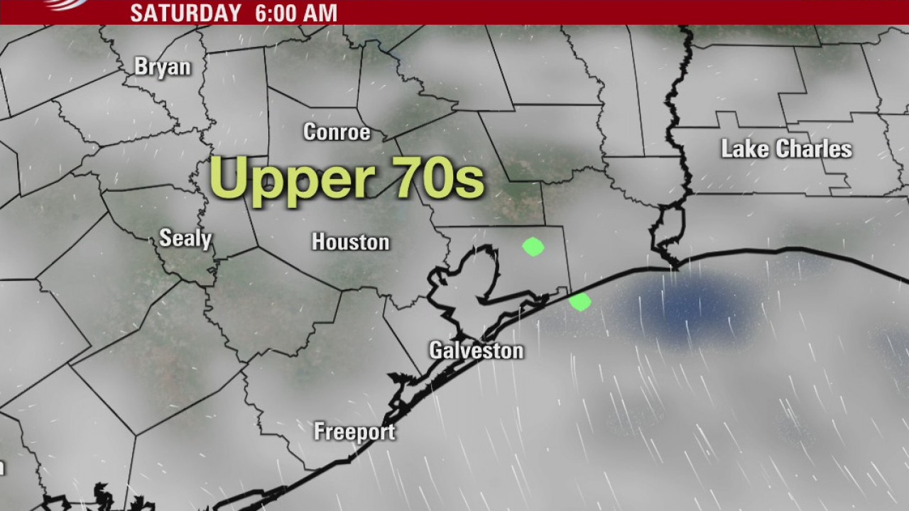 Saturday morning weather forecast