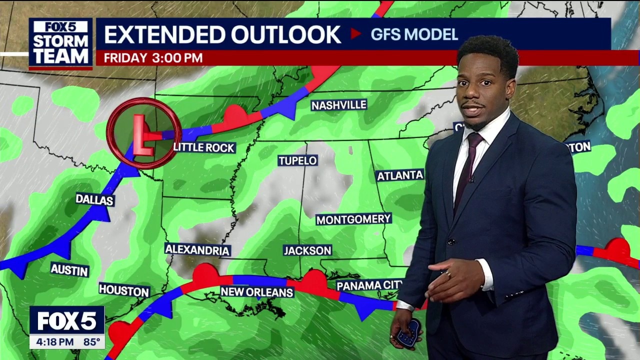 Thursday afternoon weather forecast