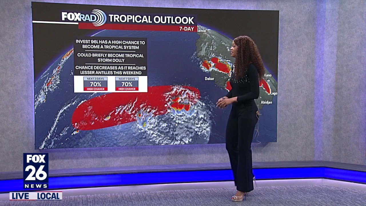 Tropical Weather Forecast - Watching two areas of possible tropical development in Atlantic