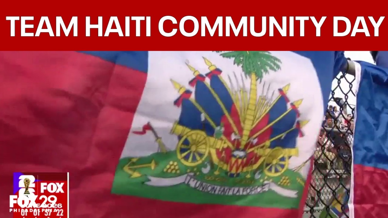Team Haiti hosts community day ahead of World Cup matches in Philly