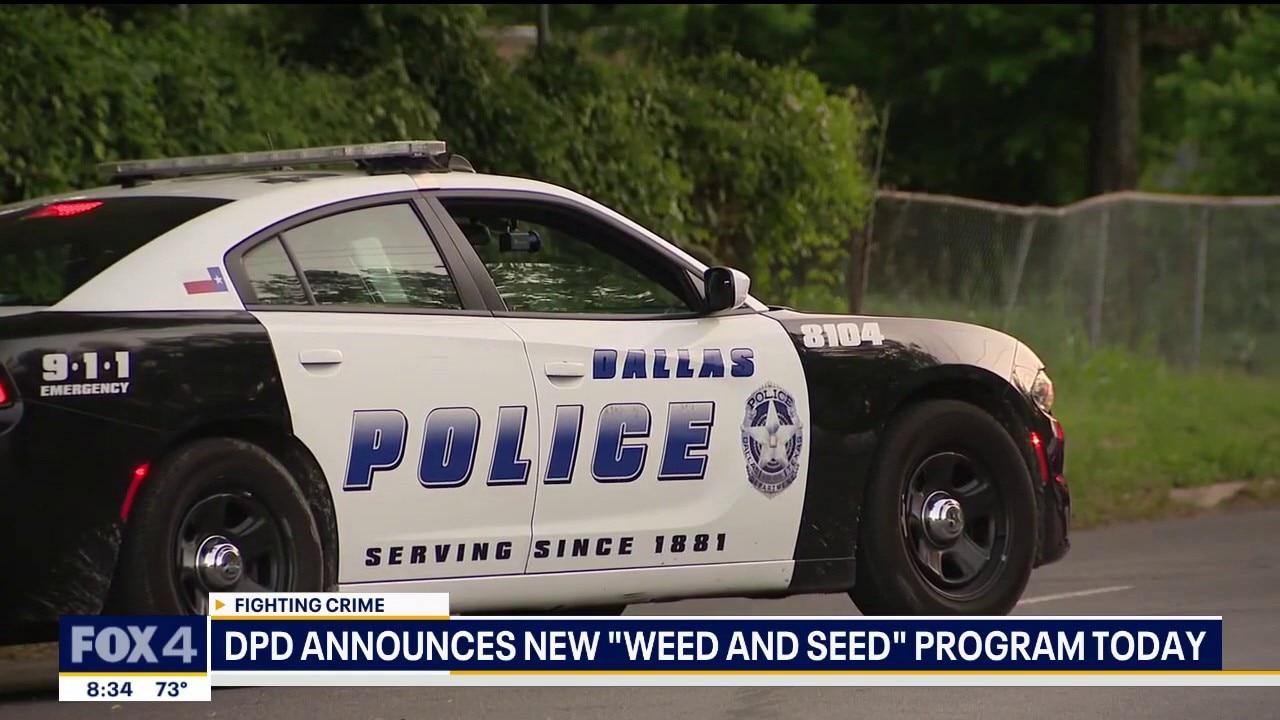 Dallas police announce new 'weed and seed' program