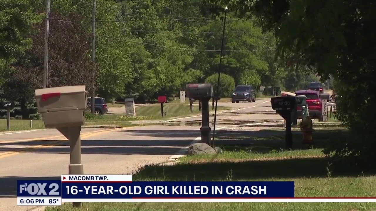 16-year-old girl dies in Macomb county crash