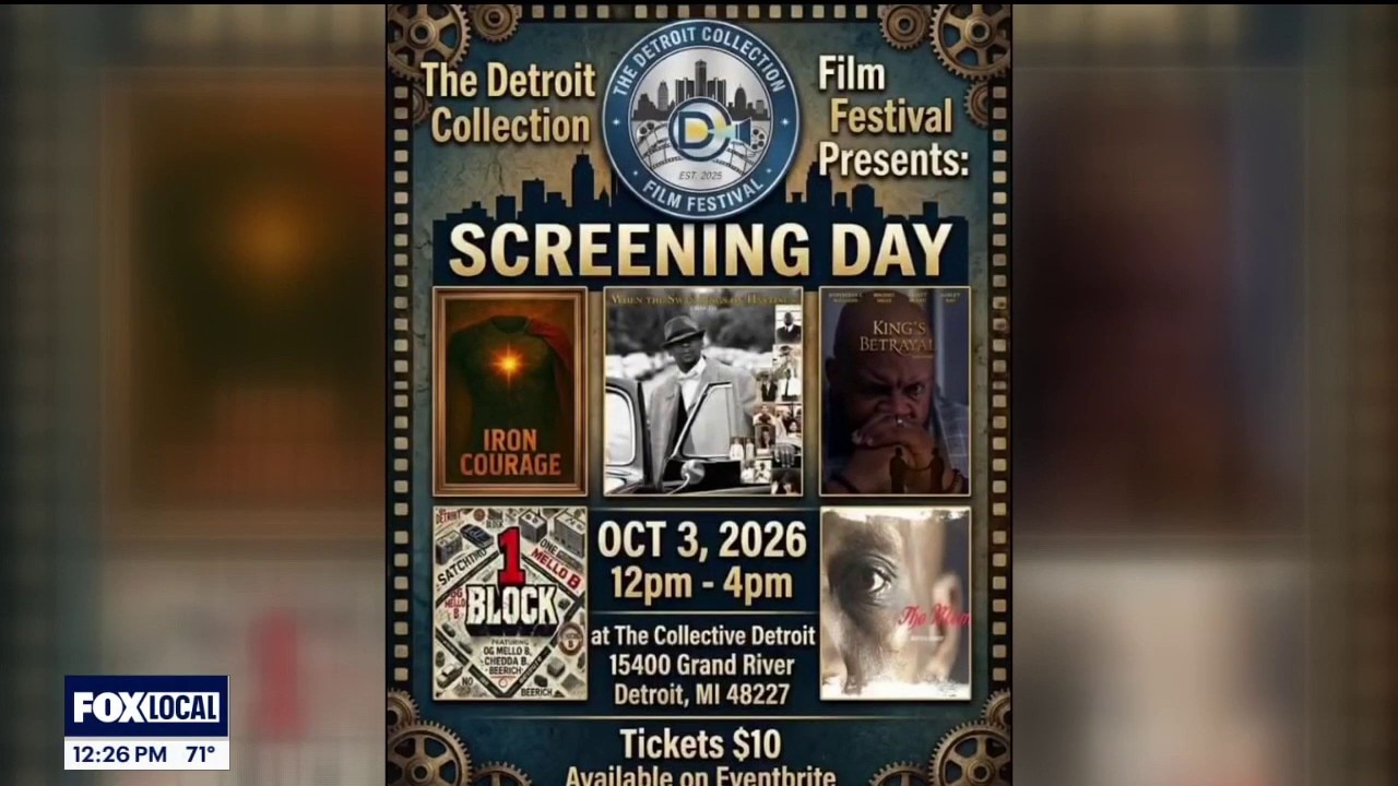 Detroit Collection hosting inaugural film festival