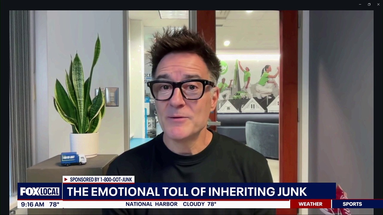 Emotional toll of inheriting junk