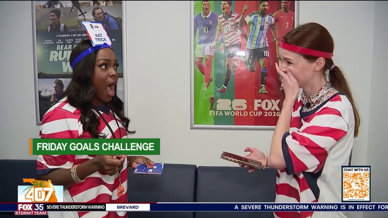 FOX 35 Friday Goals Challenge: World Cup Heads Up