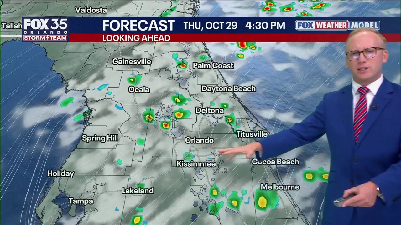 Orlando Weather Forecast PM: Tracking wind, showers, king tides
