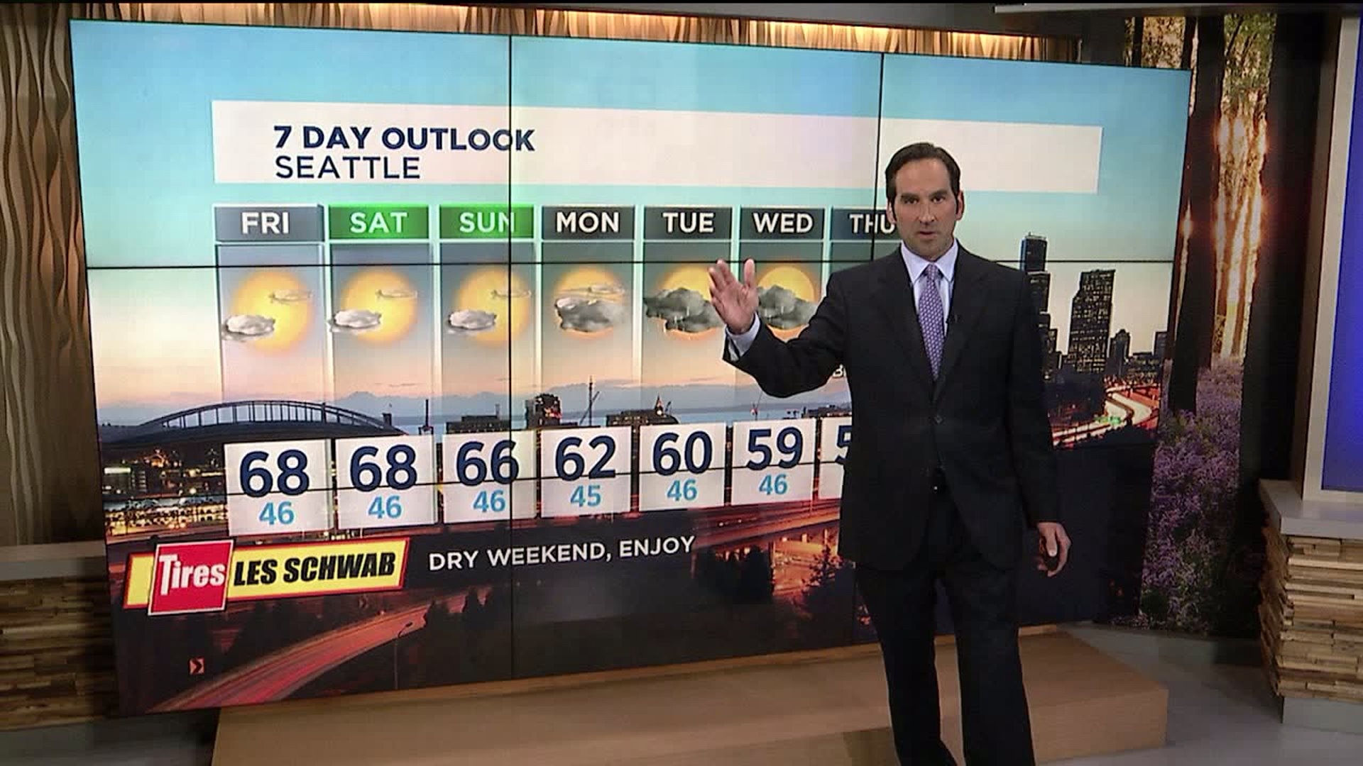 Q13 News evening weather forecast