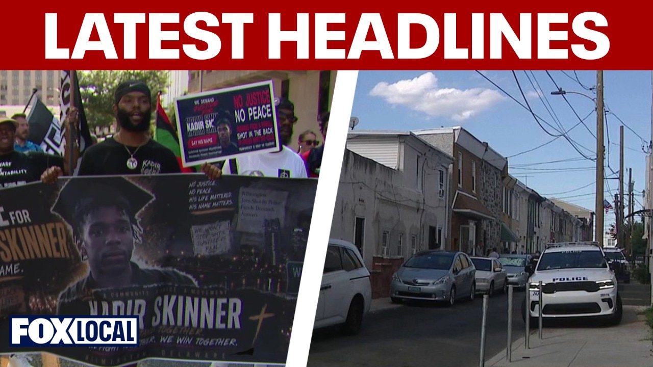 Wilmington protest demands justice for Kadir Skinner; Port Richmond murder-suicide investigation