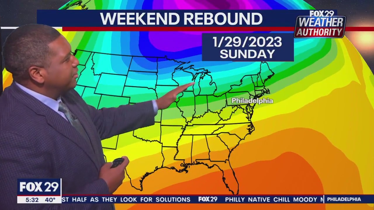 Weather Authority: 5 p.m. Friday forecast