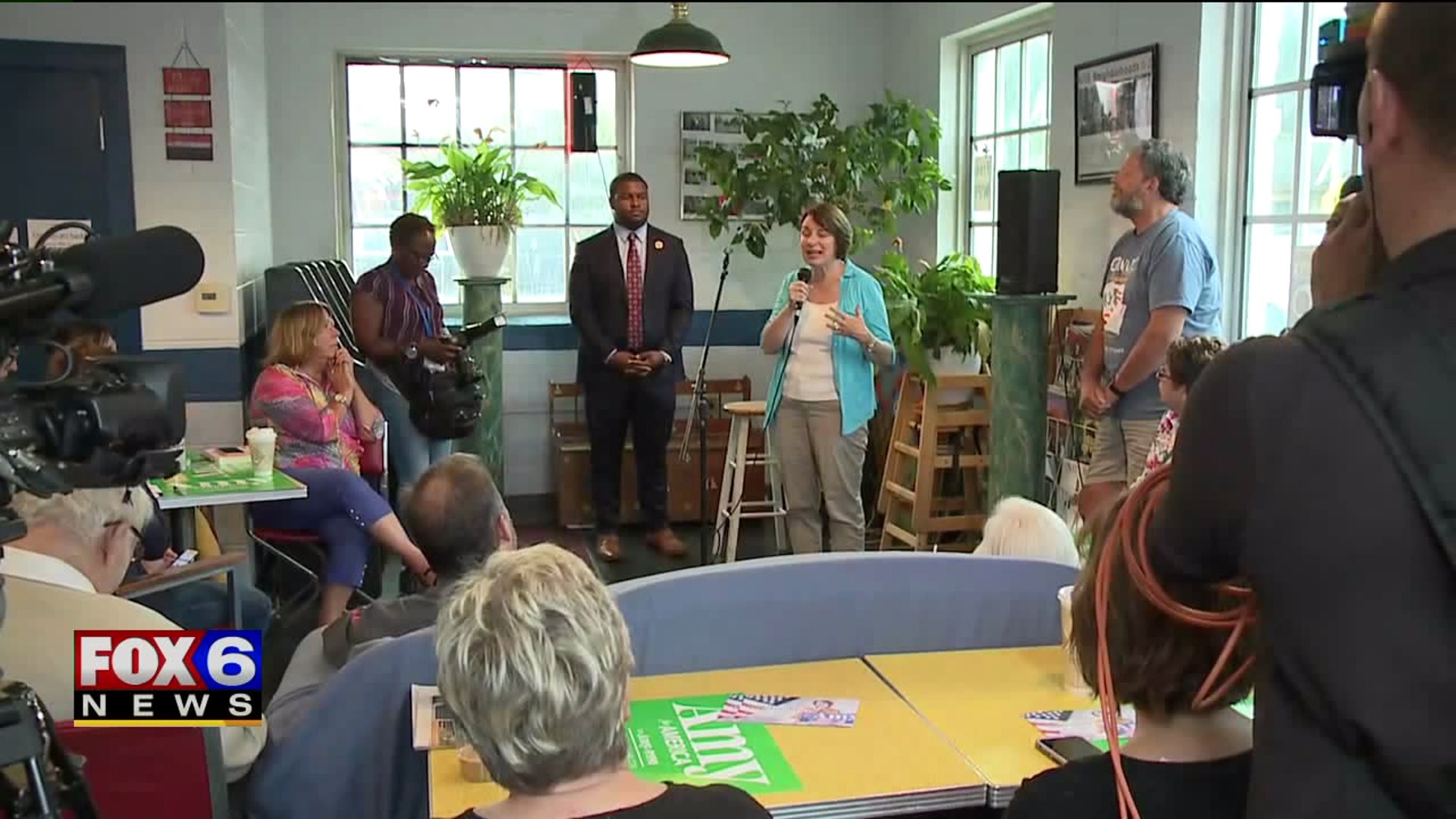 Amy Klobuchar visits southeast Wisconsin