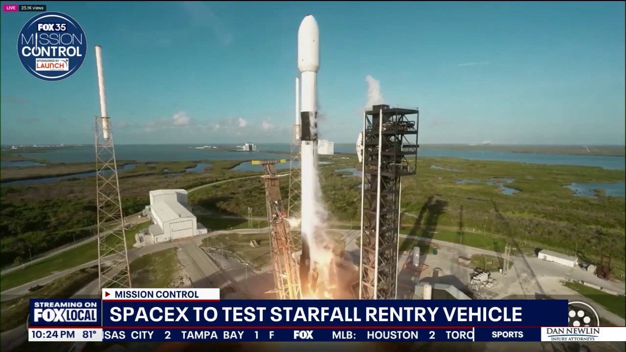 SpaceX to test Starfall cargo return capsule