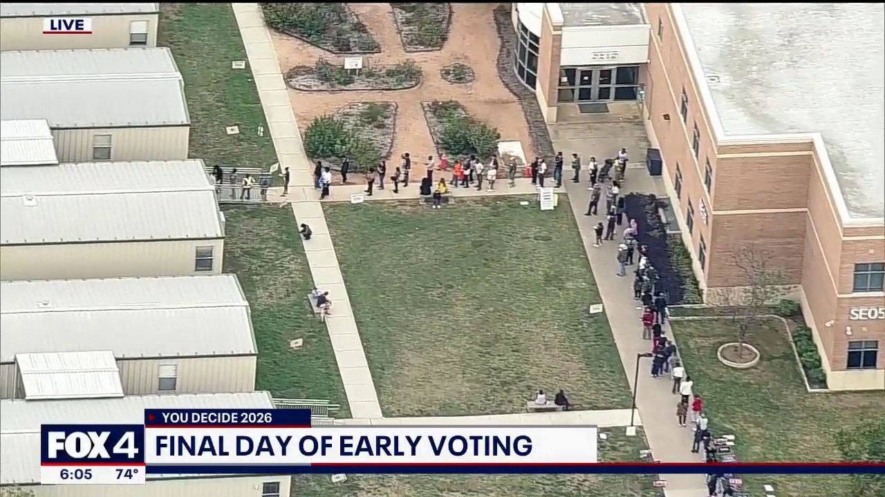 Final day of early voting brings long lines across North Texas