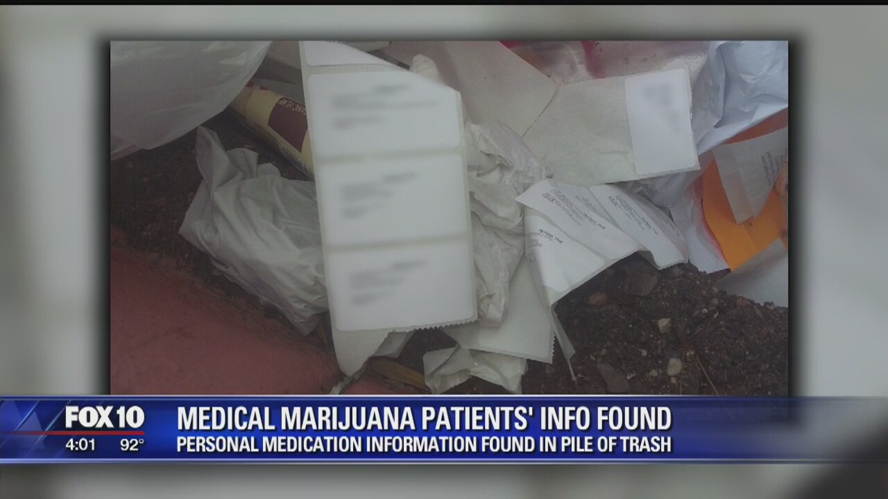 Patients' personal info found in trash pile