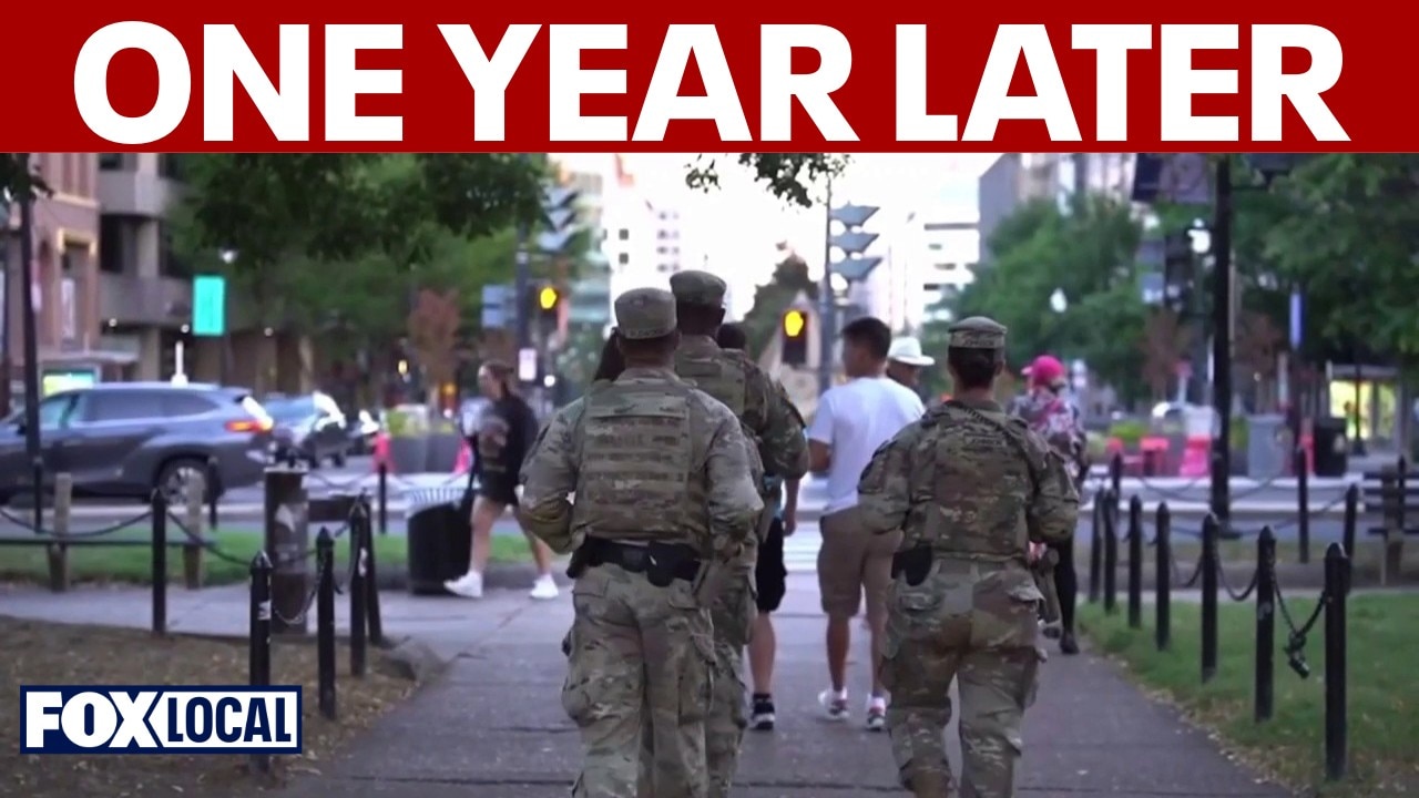 Tuesday marks one year since federal surge in DC