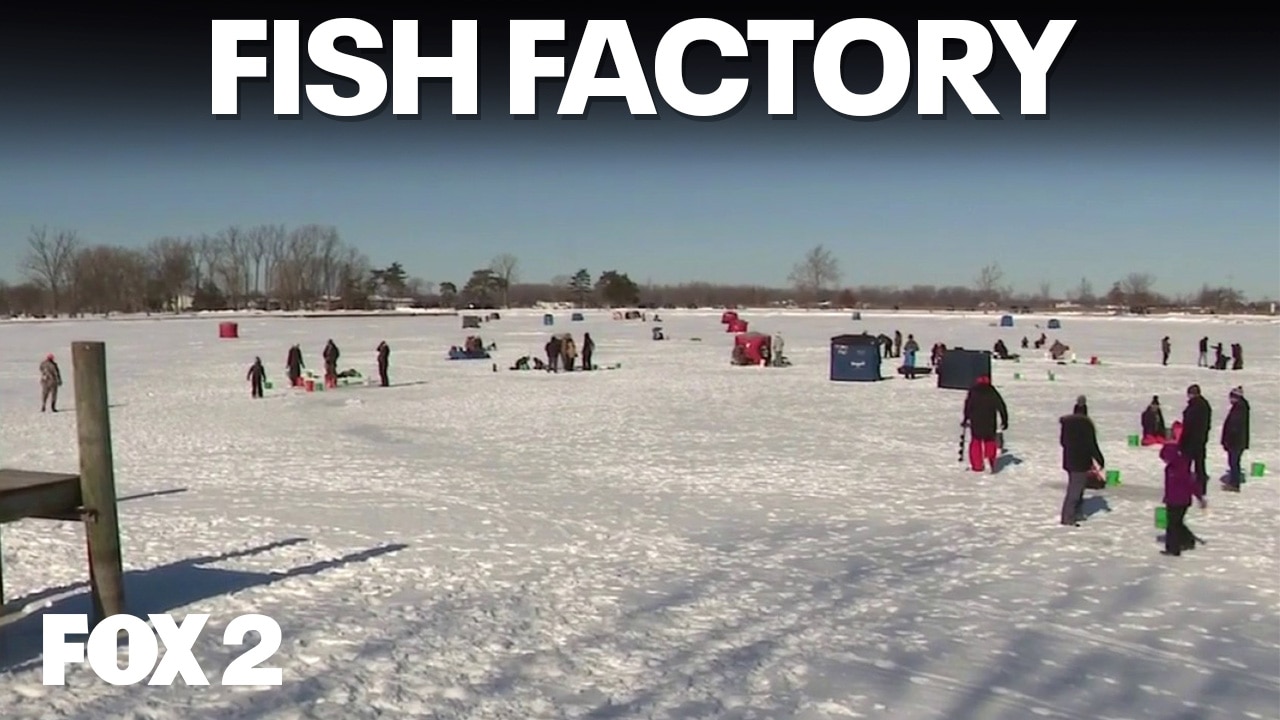 Lake St. Clair Metropark ice fishing | Brother Nature
