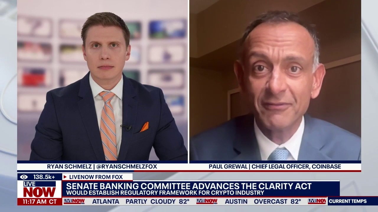 Coinbase Exec Discusses the Future of Crypto Regulation as Senate Advances CLARITY Act