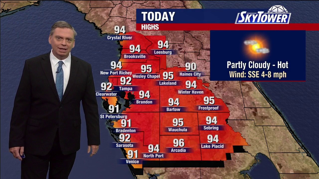 Tampa Weather | Wednesday Noon forecast