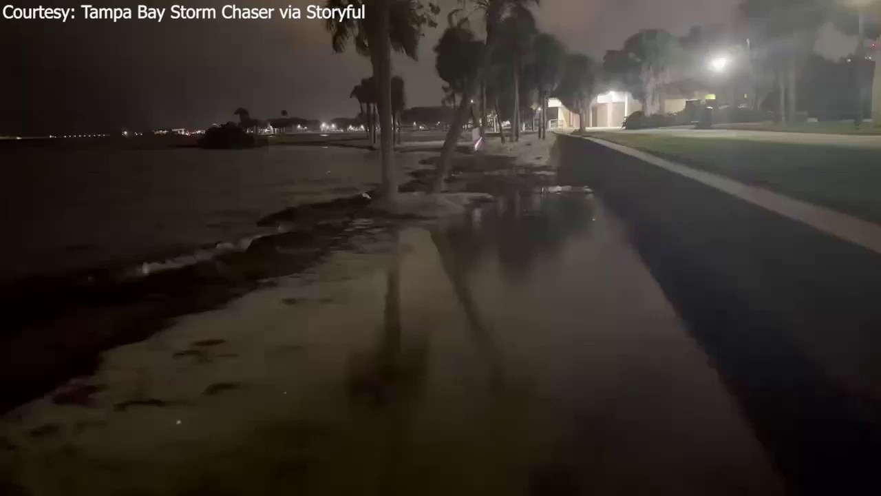 Hurricane Isaias brings storm surge to St. Pete