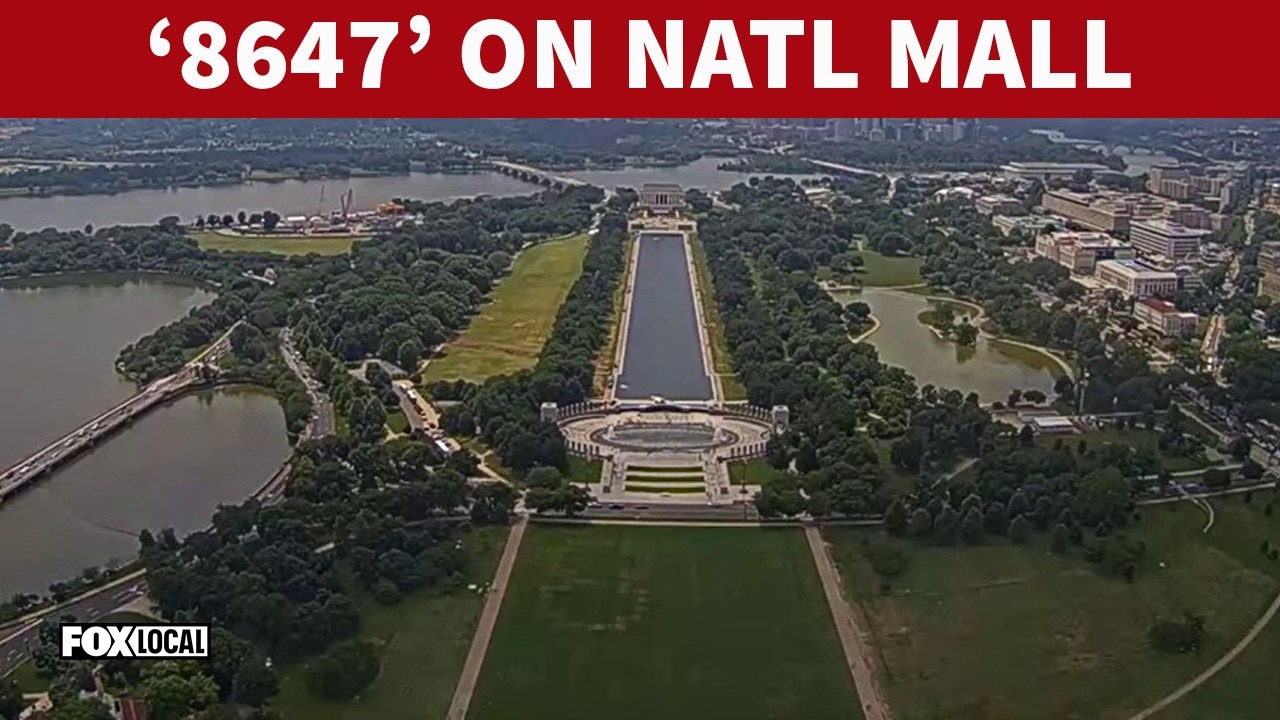 Park Police investigating '8647' marking on National Mall