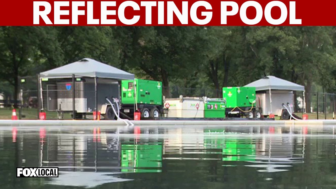 Trump concedes contractor error at Reflecting Pool | TOP STORIES