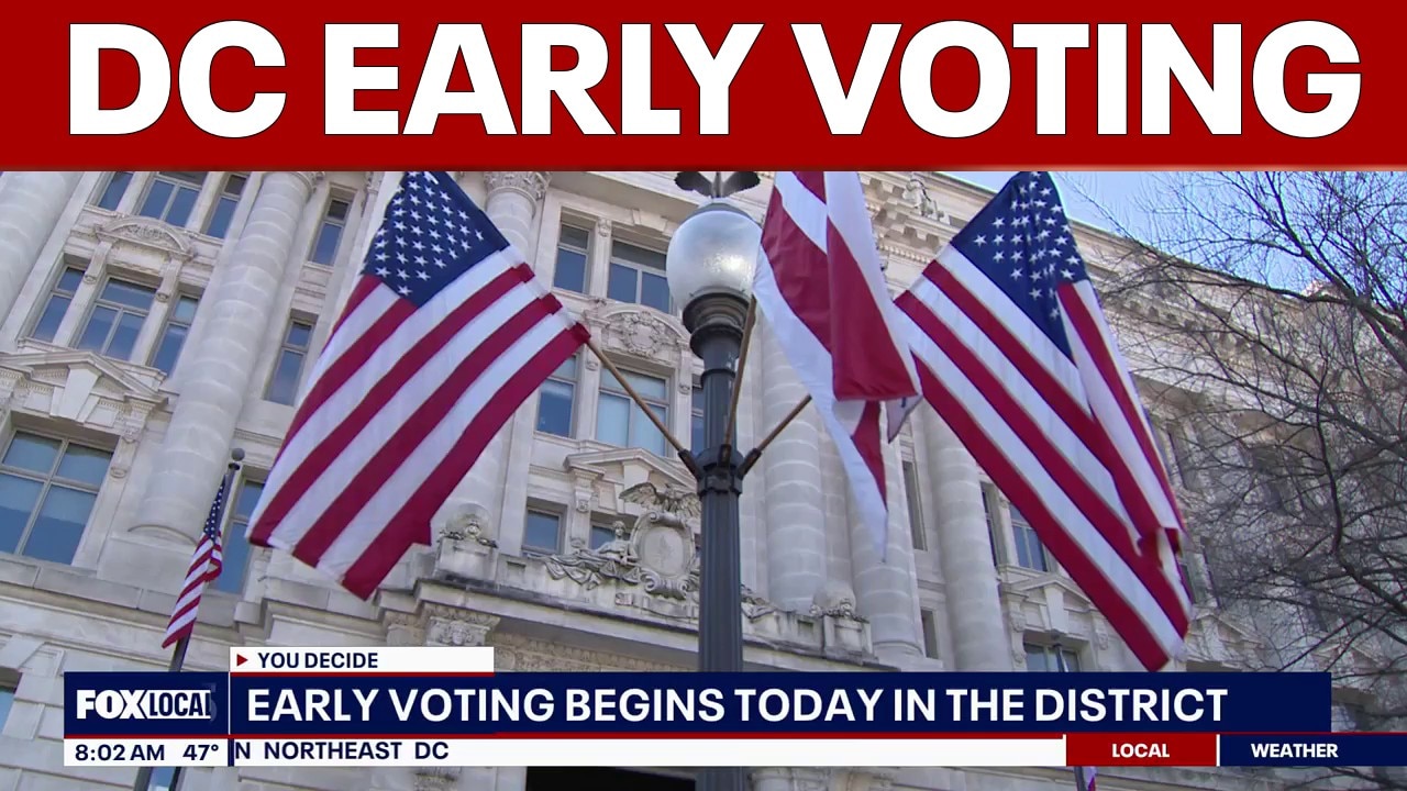 Early voting begins in DC ahead of midterm elections