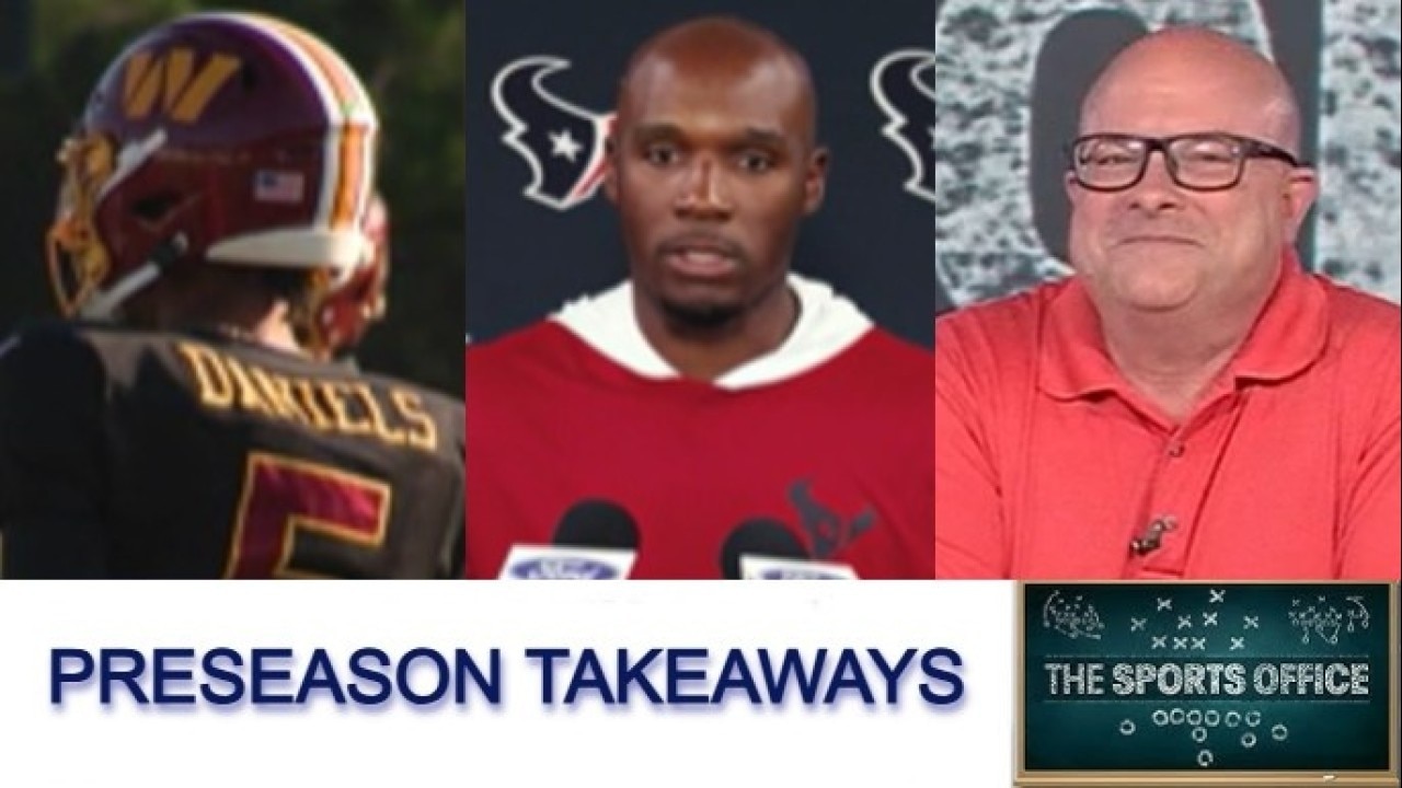 Cowboys QB Battle, Jayden Daniels-LSU Drama & Spurs Schedule | Sports Office