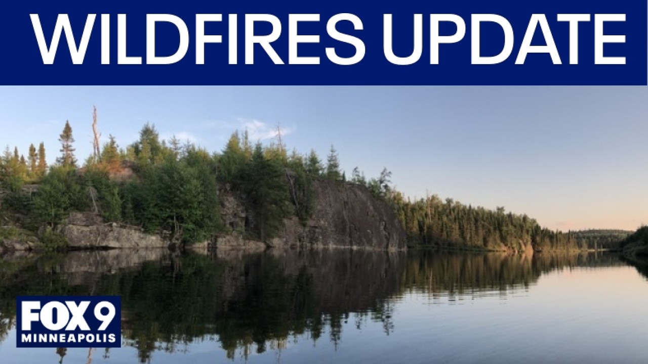 Northern Minnesota wildfires nearly contained